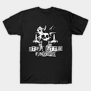 stiff skeleton punk T-Shirt